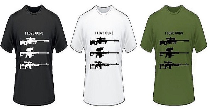 футболки+с оружием