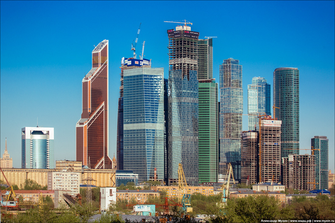 Московский международный  деловой центр «Москва-Сити»