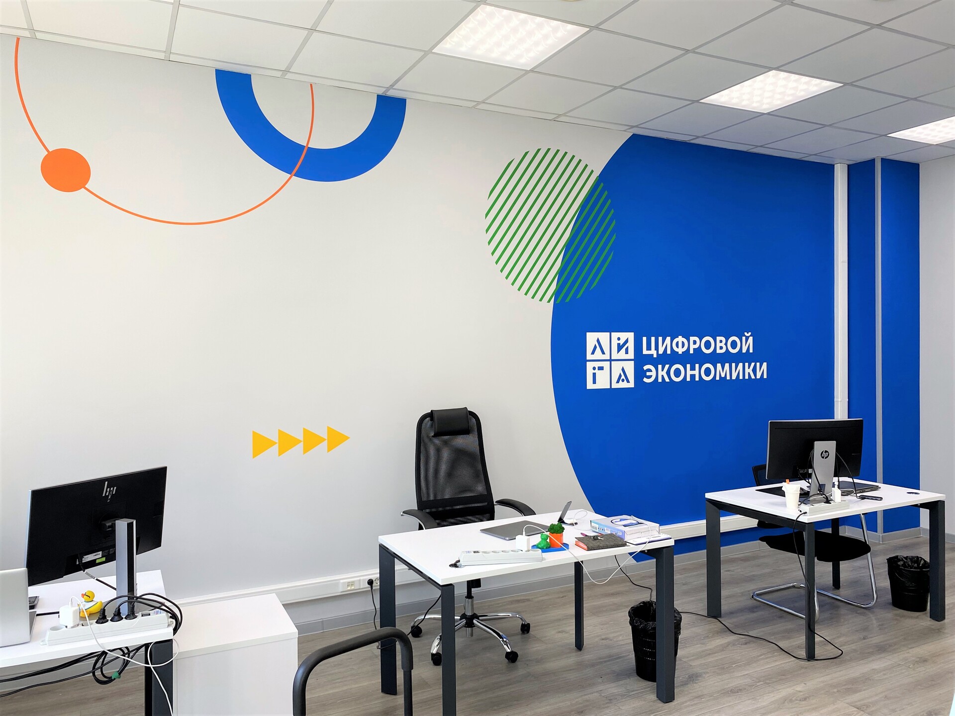 роспись стен в офисе