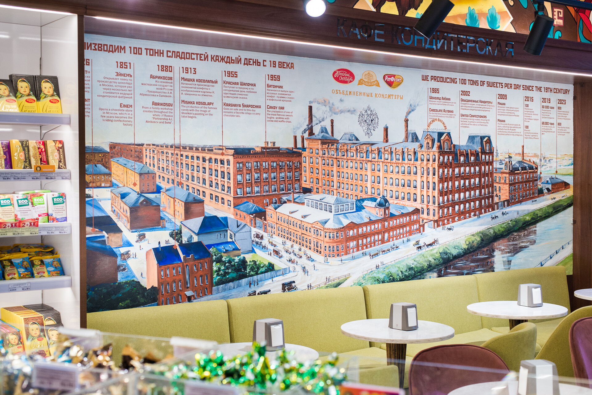 граффити в интерьере