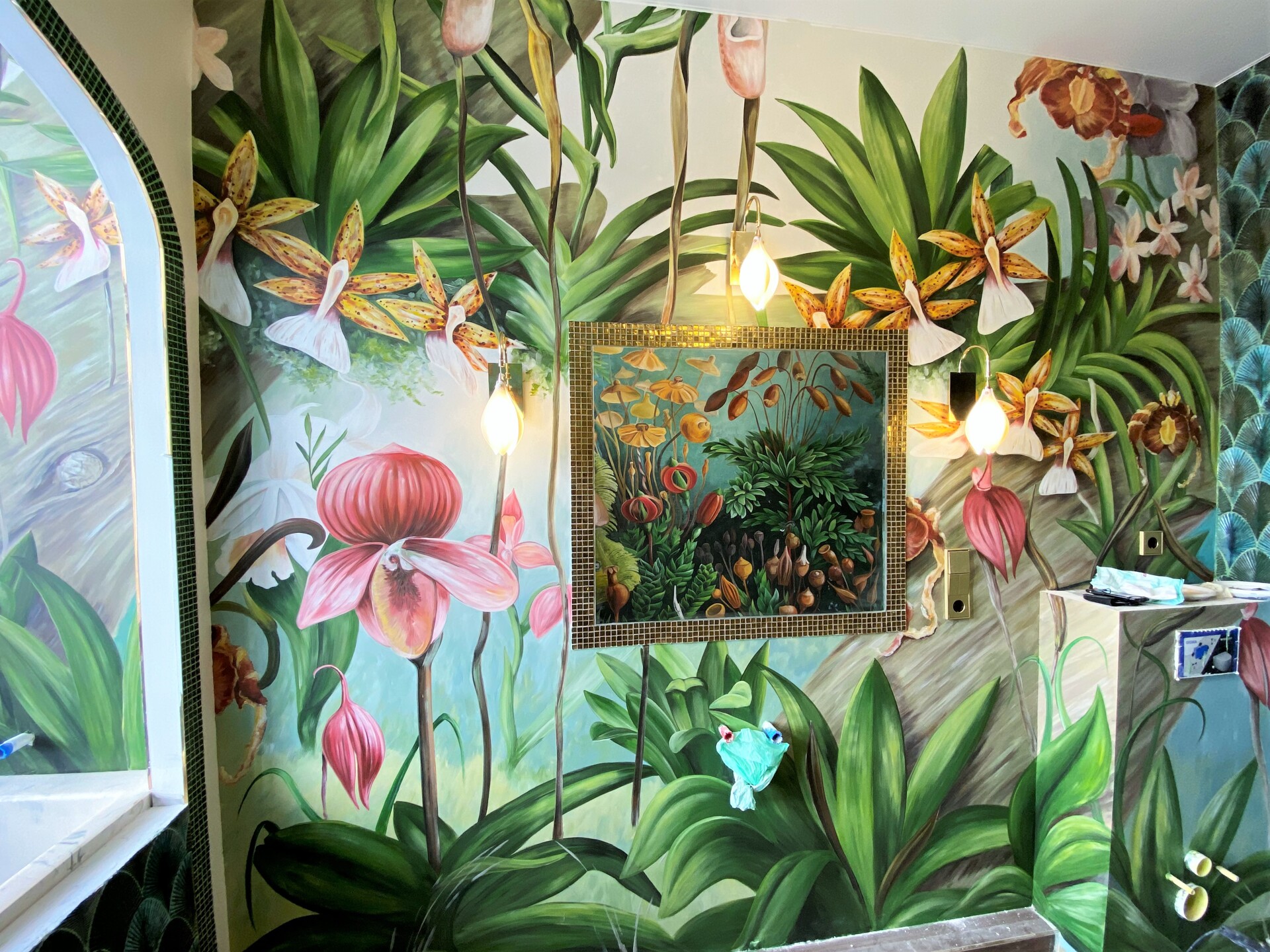 художественная роспись стен