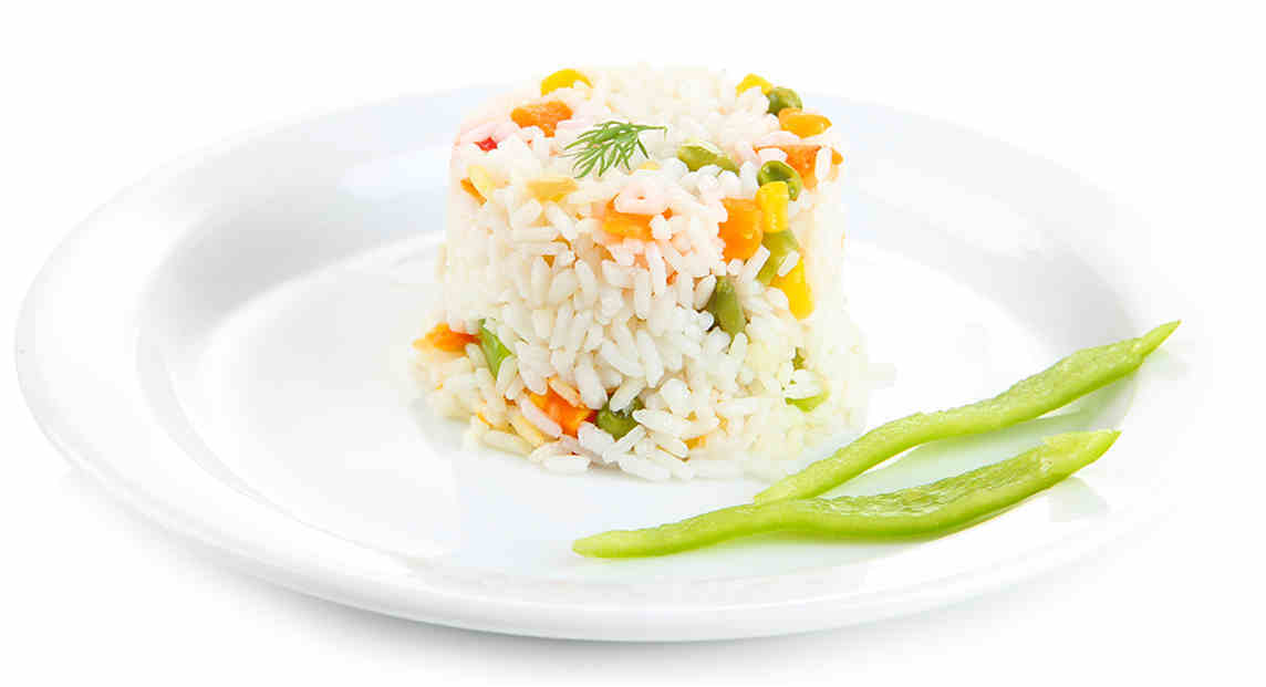 Рис с зел. фасолью и кукурузой (150 гр)