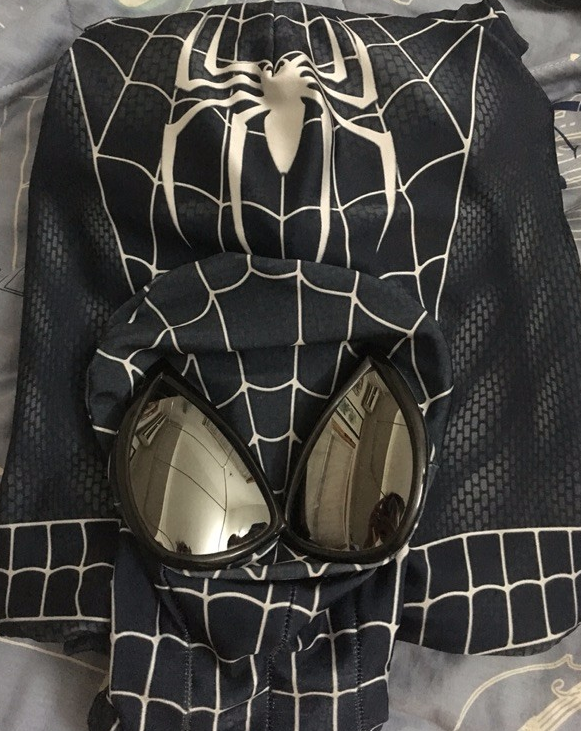 купить чёрный костюм человека паука