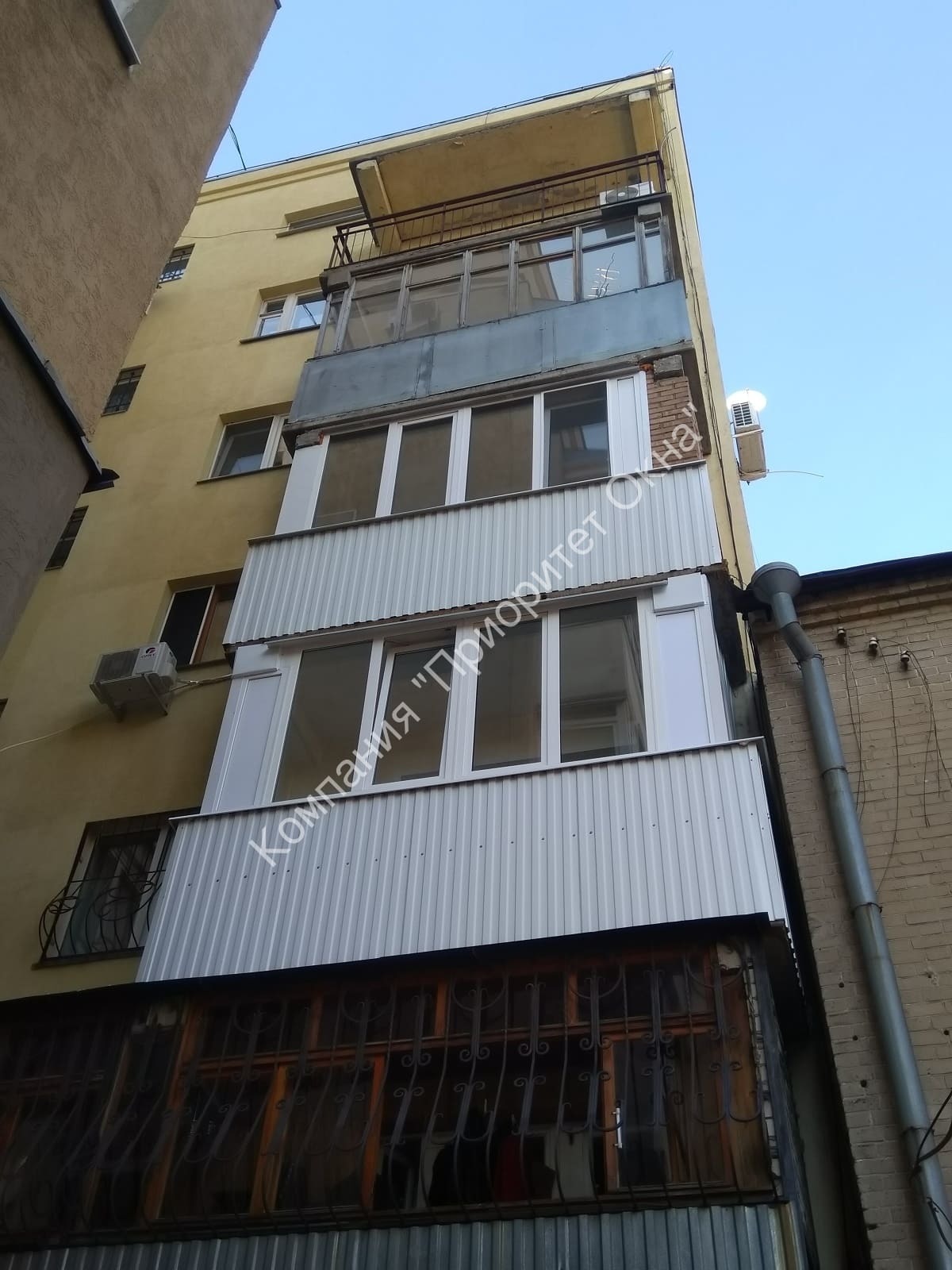 Пример остекления балкона с утеплением, по адресу: г. Самара, ул. Льва толстого 91 (2)