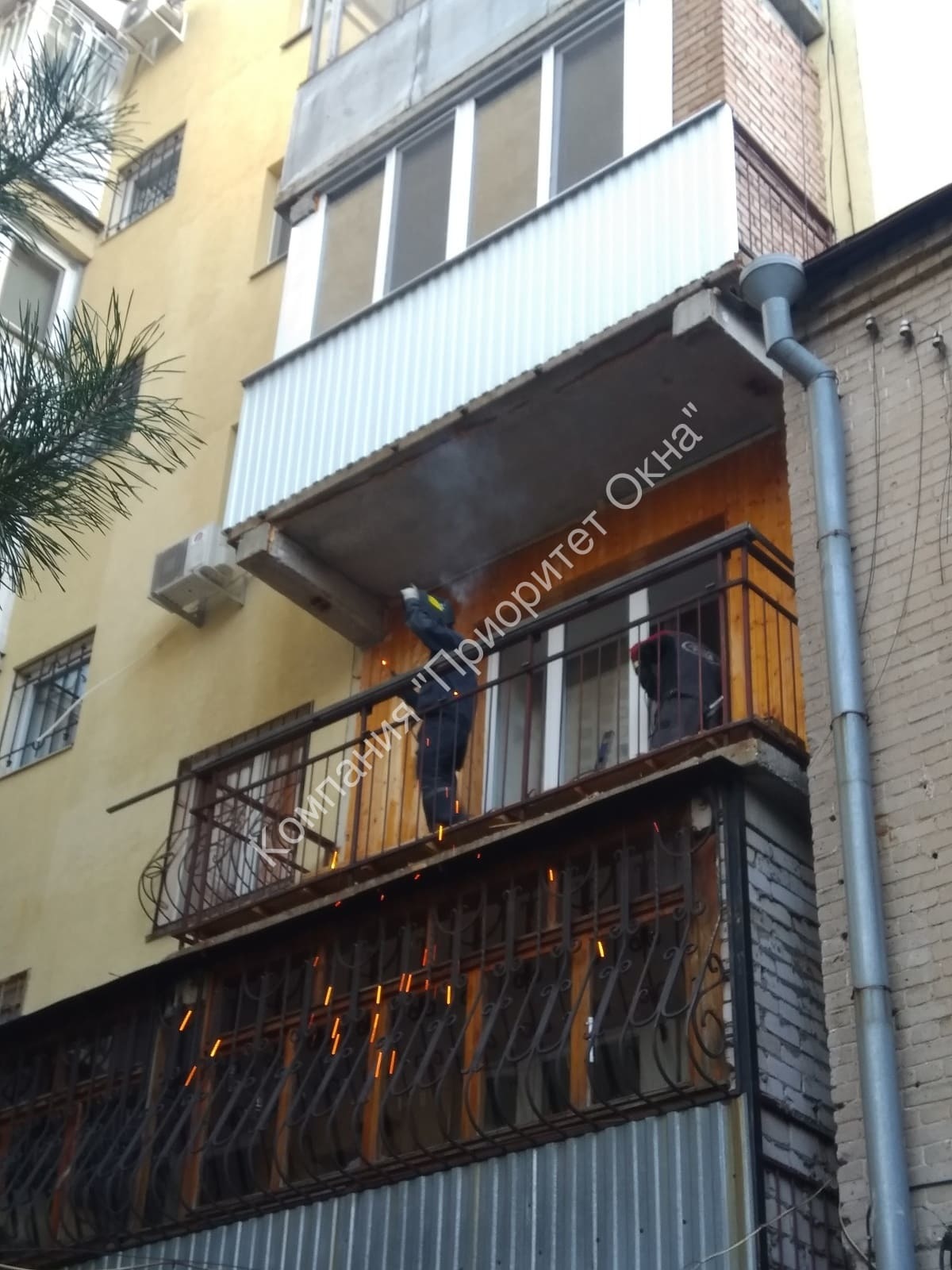 Пример остекления балкона с утеплением, по адресу: г. Самара, ул. Льва толстого 91 (1)