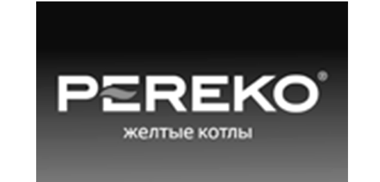Логотип компании по производству и установке котлов Pereko