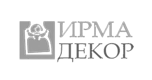 Логотип производства по пошиву русских народных костюмов Ирма-Декор 