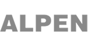 Логотип компании по производству элитной сантехники Alpen