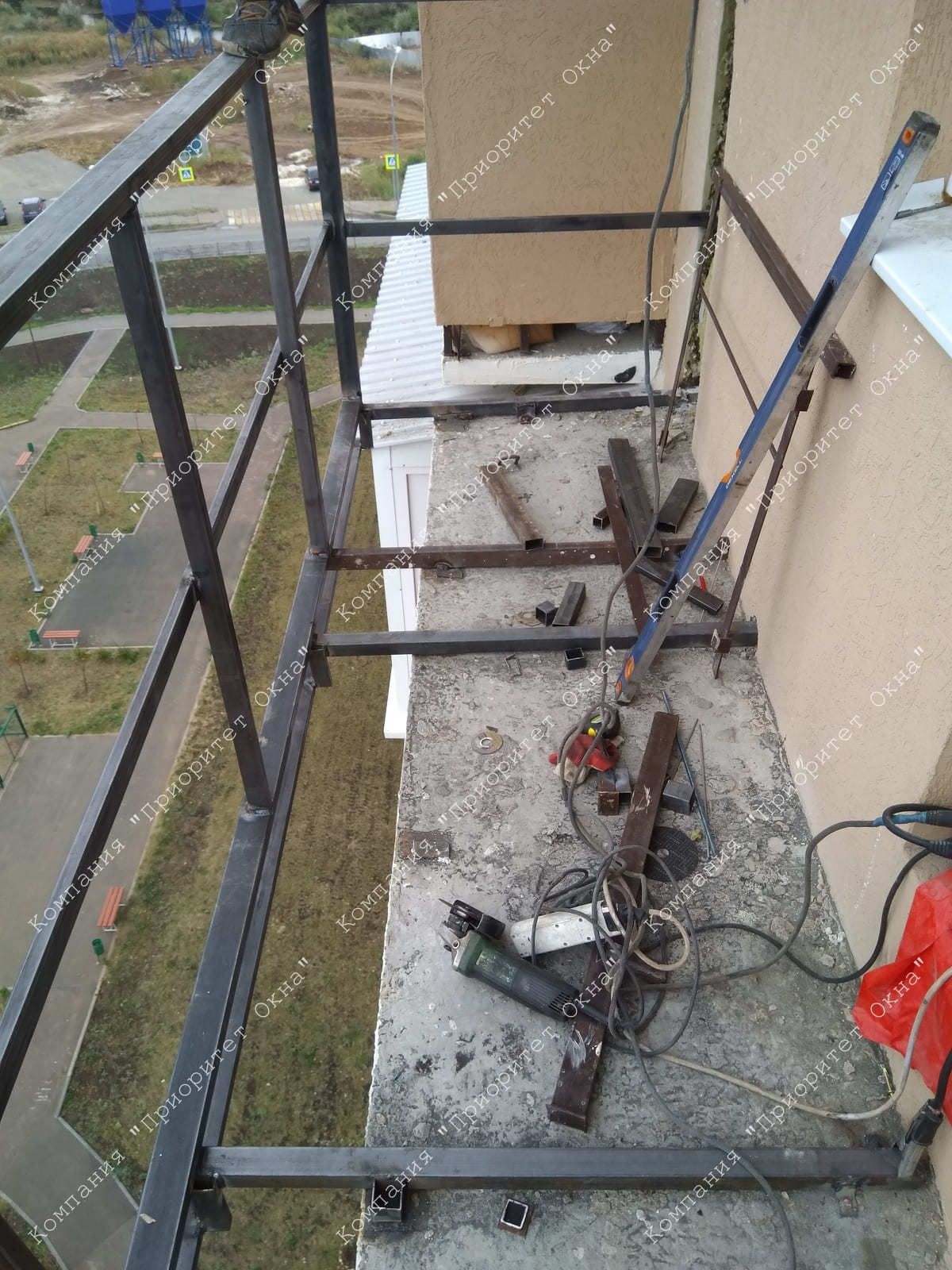 Остекление балкона с утеплением (2)