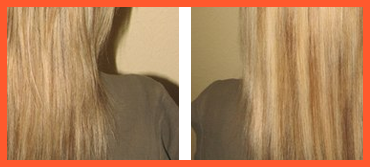 Лечение волос до и после