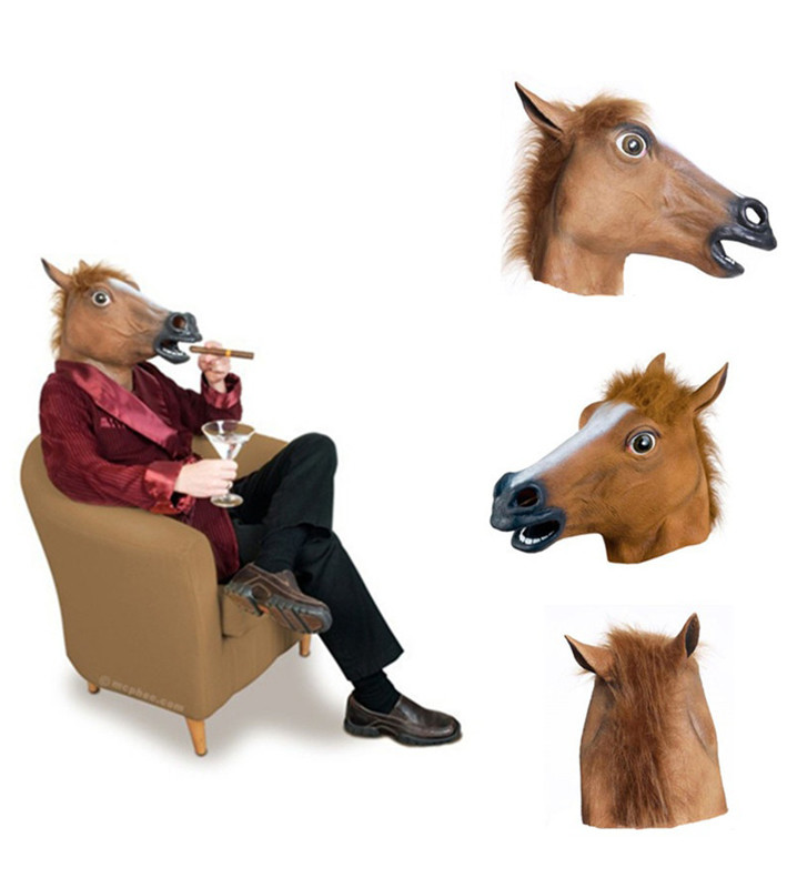 маска коня на голову, маска   лошади, купить маску лошади в Москва, маска лошади в магазине удивительных   подарков Синий еж