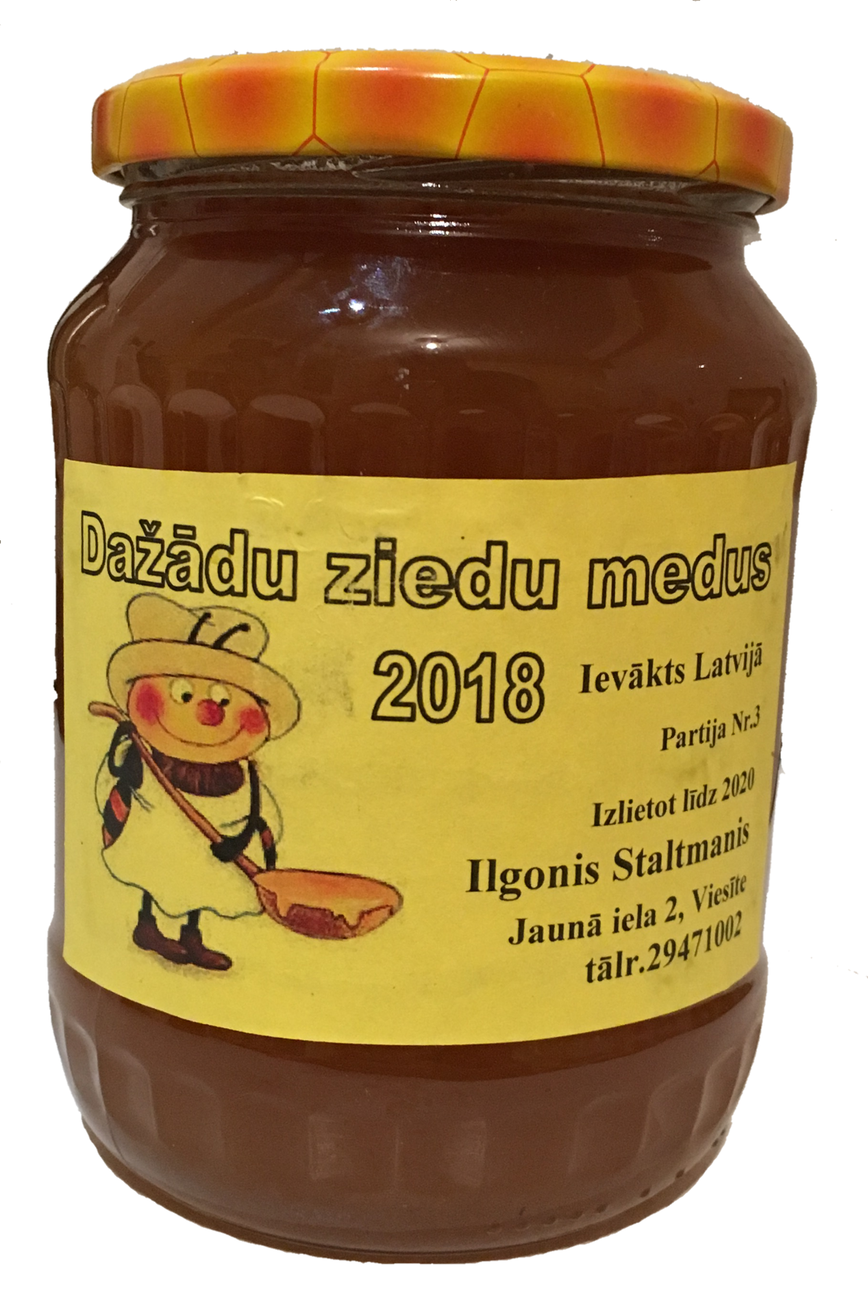 Dažādu ziedu medus zs gardas