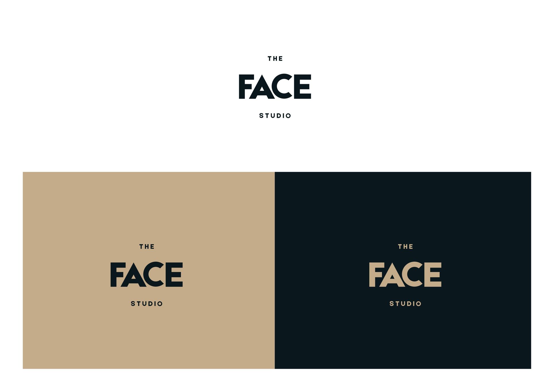 Разработка фирменного стиля The Face studio
