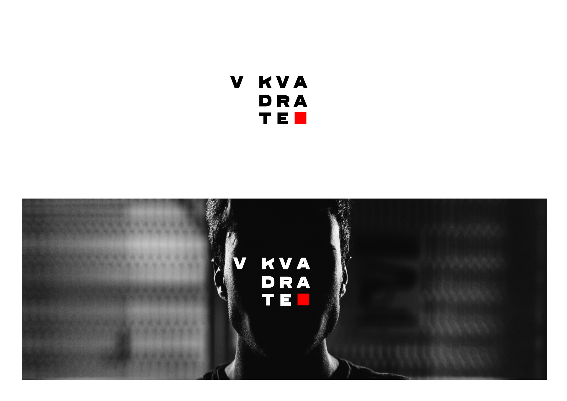 Логотип для фото студии V kvadrate